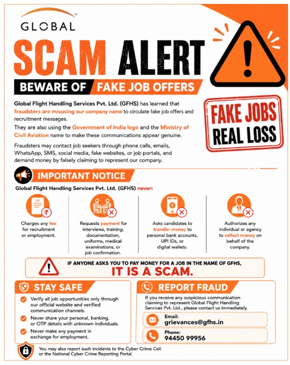 Beware of Fake Job Offers - Scam Alert